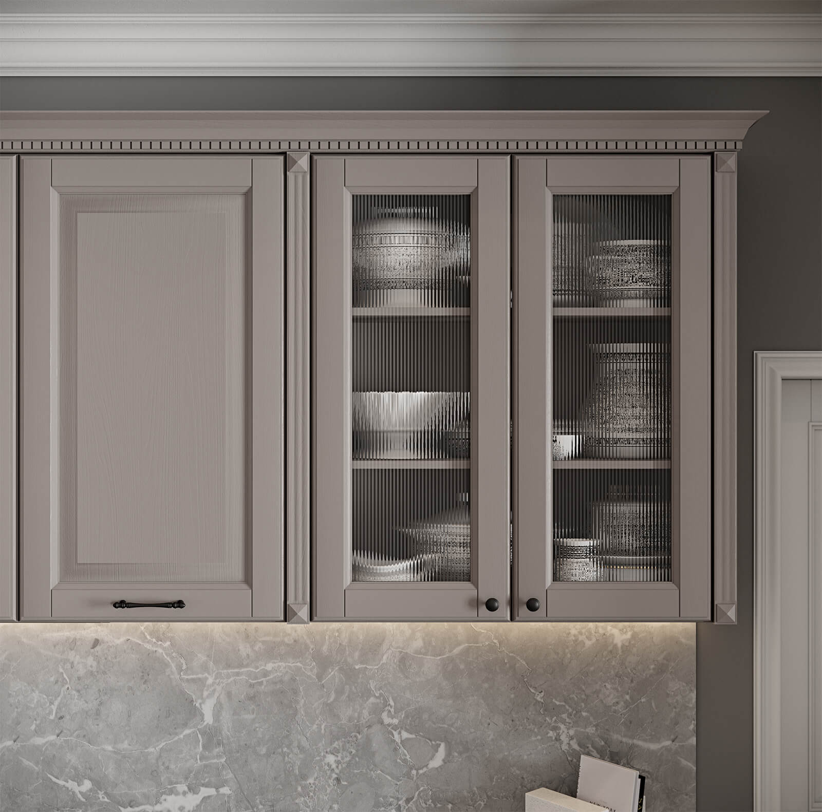 Кухня «АДРИЯ» (массив дуба)